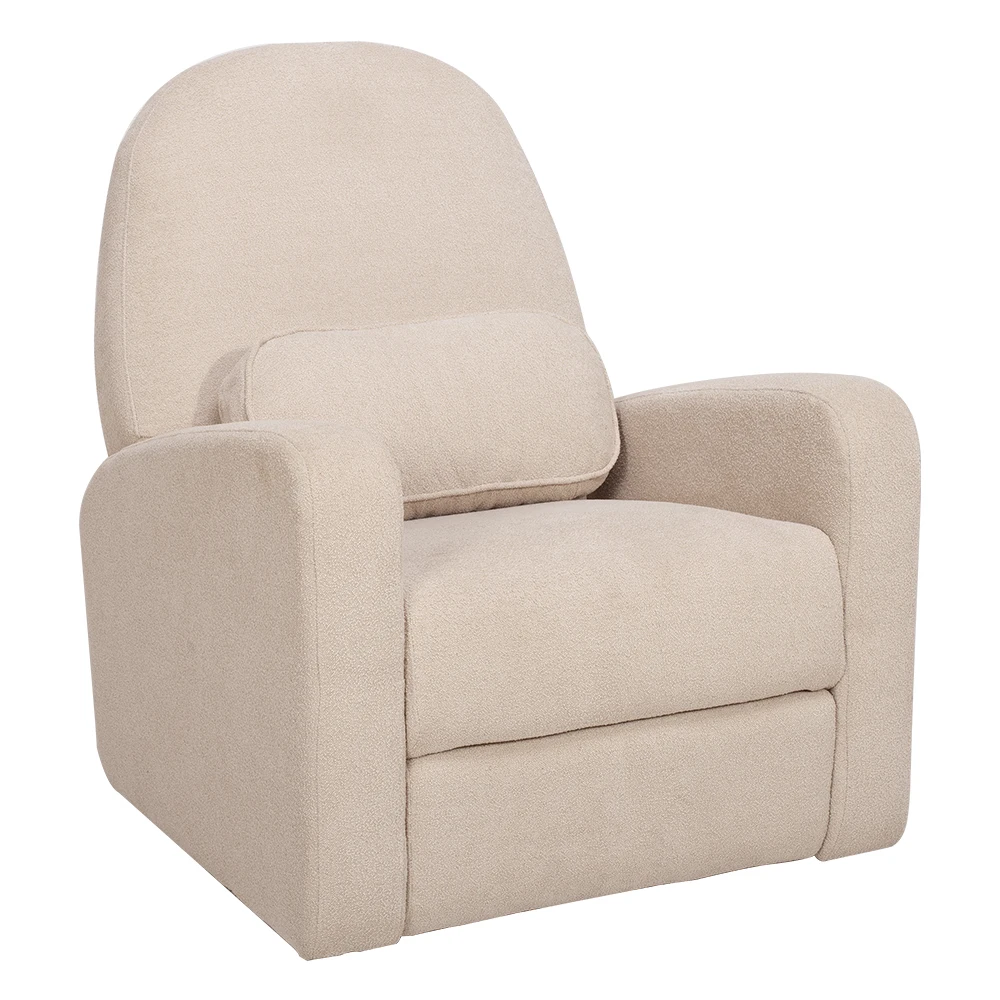 Sans Modern Luxury Fabric Manual Swivel Glider Rocking Chair Recliner