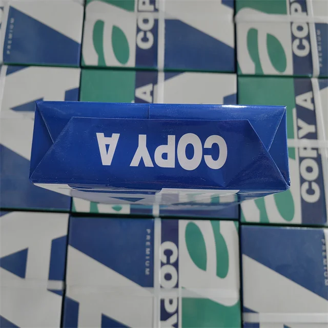 Manufacturers 70gsm 75gsm 80gsm Hard A4 Copy Bond print Paper Draft Double White Printer Office Copy Paper