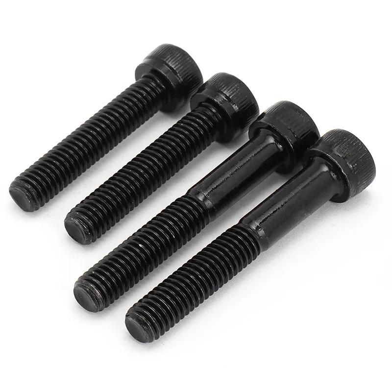 DIN912 Black screw allen hex socket cap head bolt 12.9 grade m2 m3 m5 m6