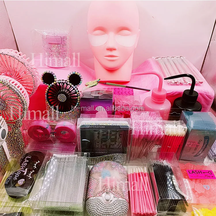 DIY eyelash extension kit Eyelash Extension Tools Hot Selling Starter Lash Kit Set