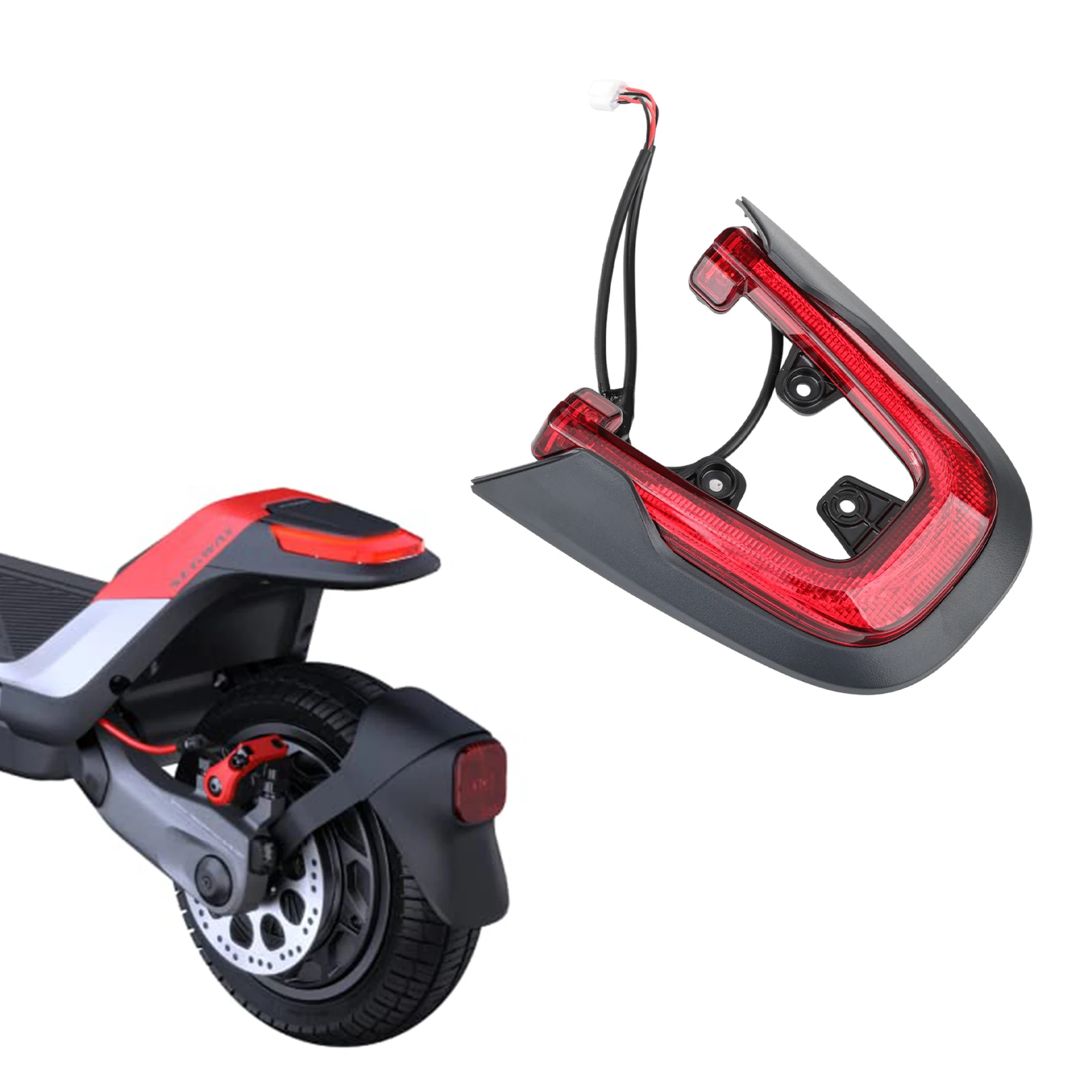 Оригинальный задний фонарь для Ninebot P65/P100S Segway электрический скутер запчасти