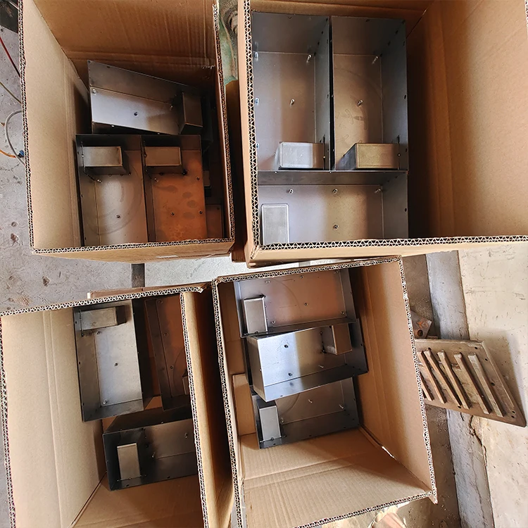 Custom aluminum electronic cabinet enclosure sheet metal fabrication