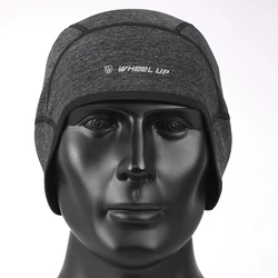 WHEEL UP Winter Fashion Earbuff Running Beanie Hats Cycling Cap Fleece Thermal Helmet Liner Skull Caps With Ear Covers