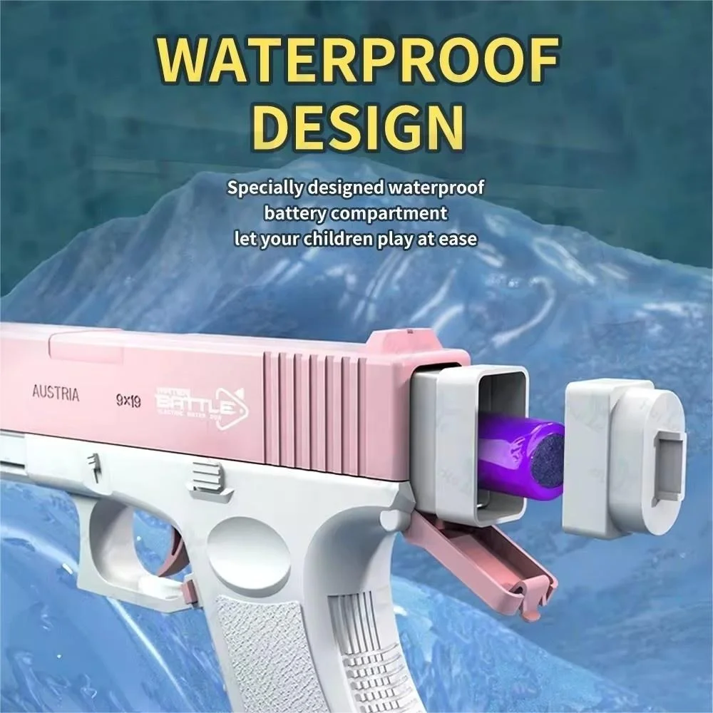 Best Quality Electric Water Gun Automatic Powerful Water Squirt Gun for Kids Outdoor Summer Toy Gun