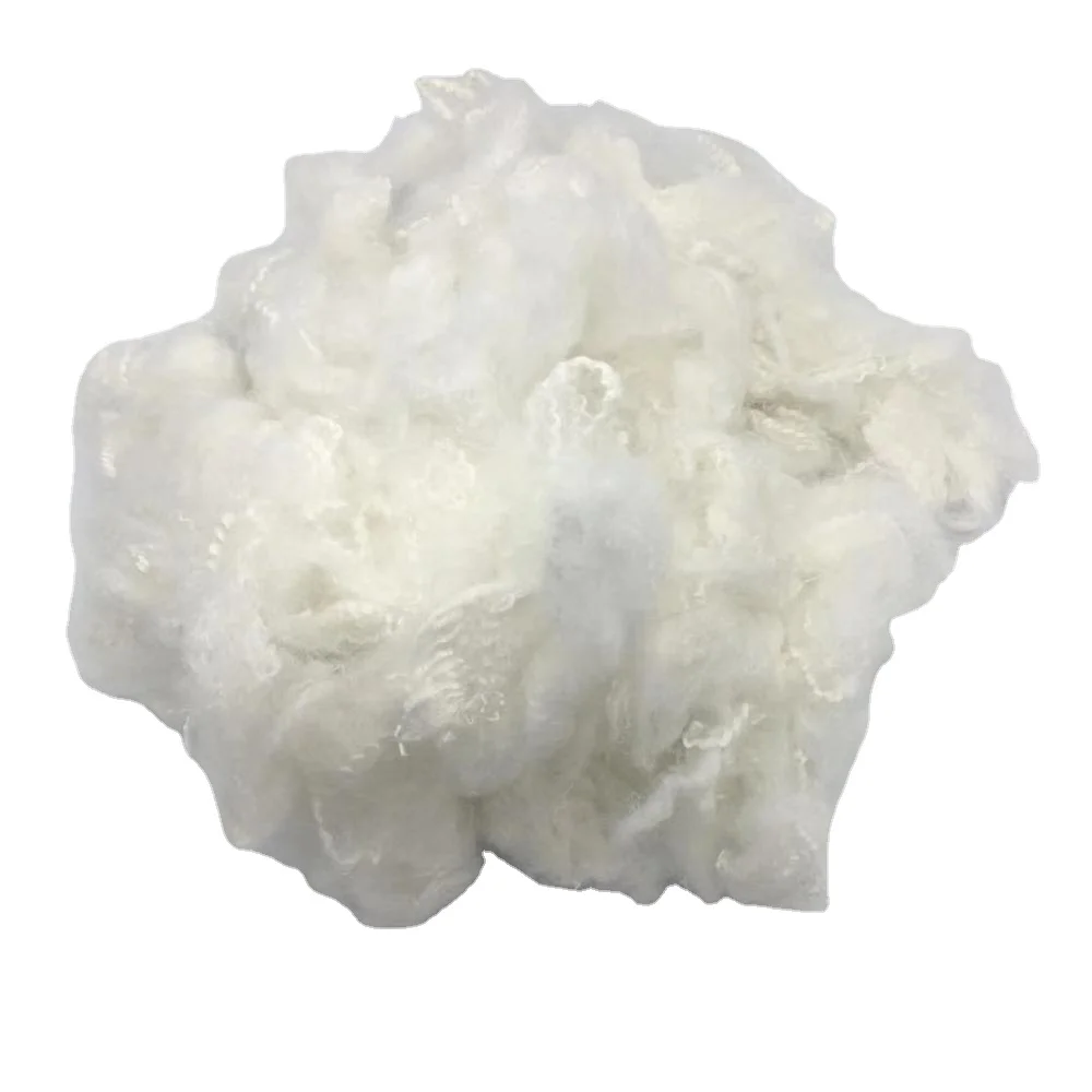 15dx 64mm virgin polyester filling material for clothes line import regeneration of chemical fiber
