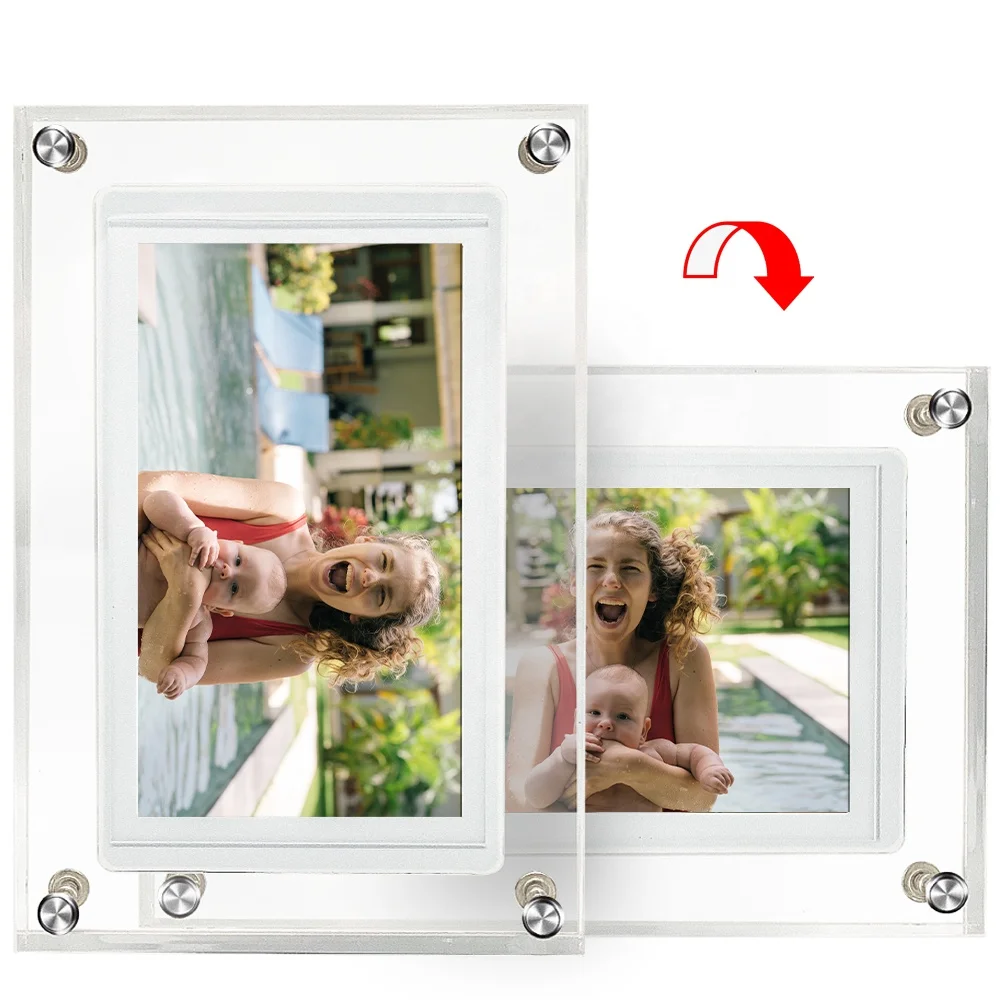 2023 New arrival 10.1 Inch 1280*800 IPS LCD Touch Screen 1080P 32GB Smart WiFi Digital Photo Frame