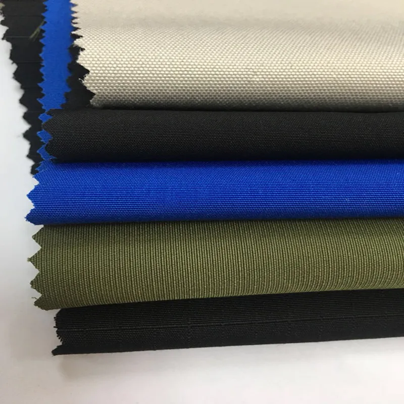 75D/150D/300D/600D*10S/21S/32S  Polyester Spun Oxford Poly Canvas Oxford Fabric Poly Cotton Like Oxford Fabric For Bags Luggage