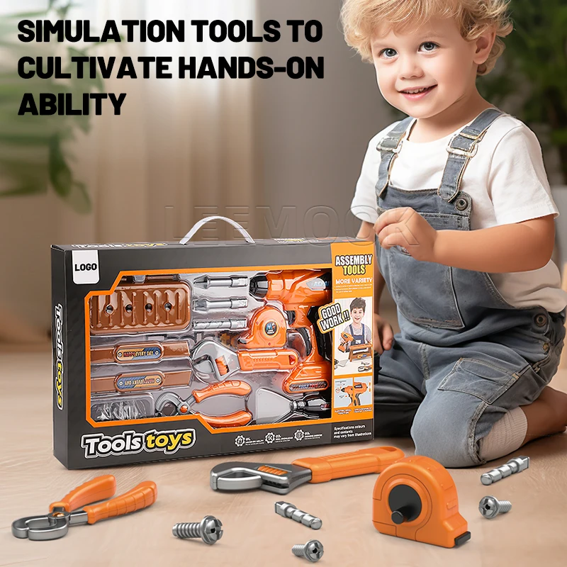 Leemook wholesale children tool toys pretend play educational toys play house tools toys
