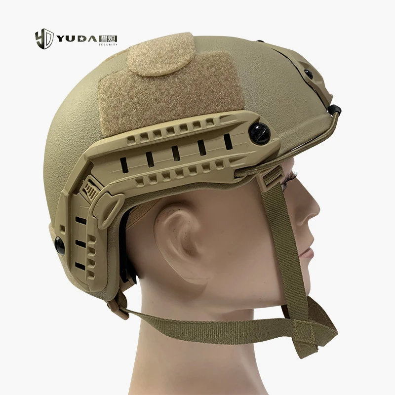 Yuda factory wholesale tactical fast helmet pe/aramid/kevlar tactical combat fast helmet of pe kevlar