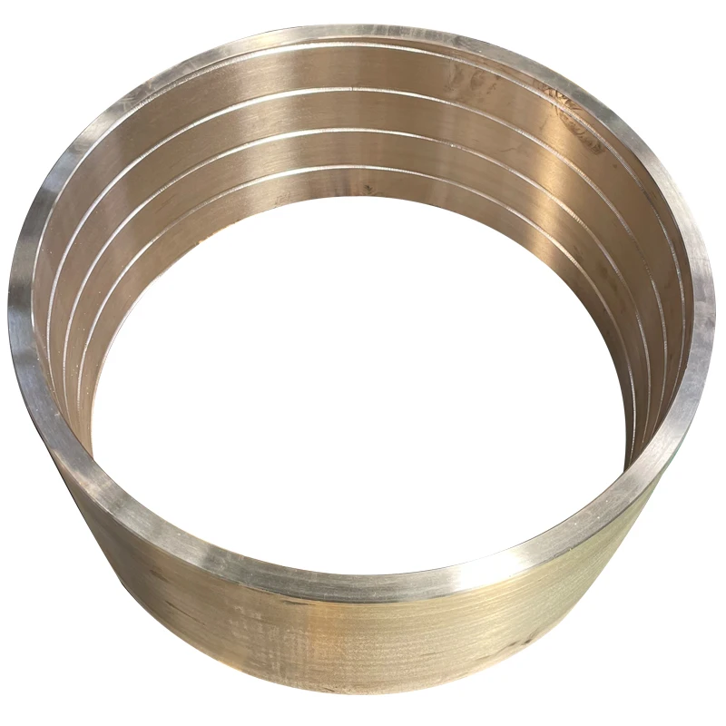 Haishan C89833 Good Quality Durable Wear Resistant Brass Bearing Customized Copper Bronze Bushing for Crusher