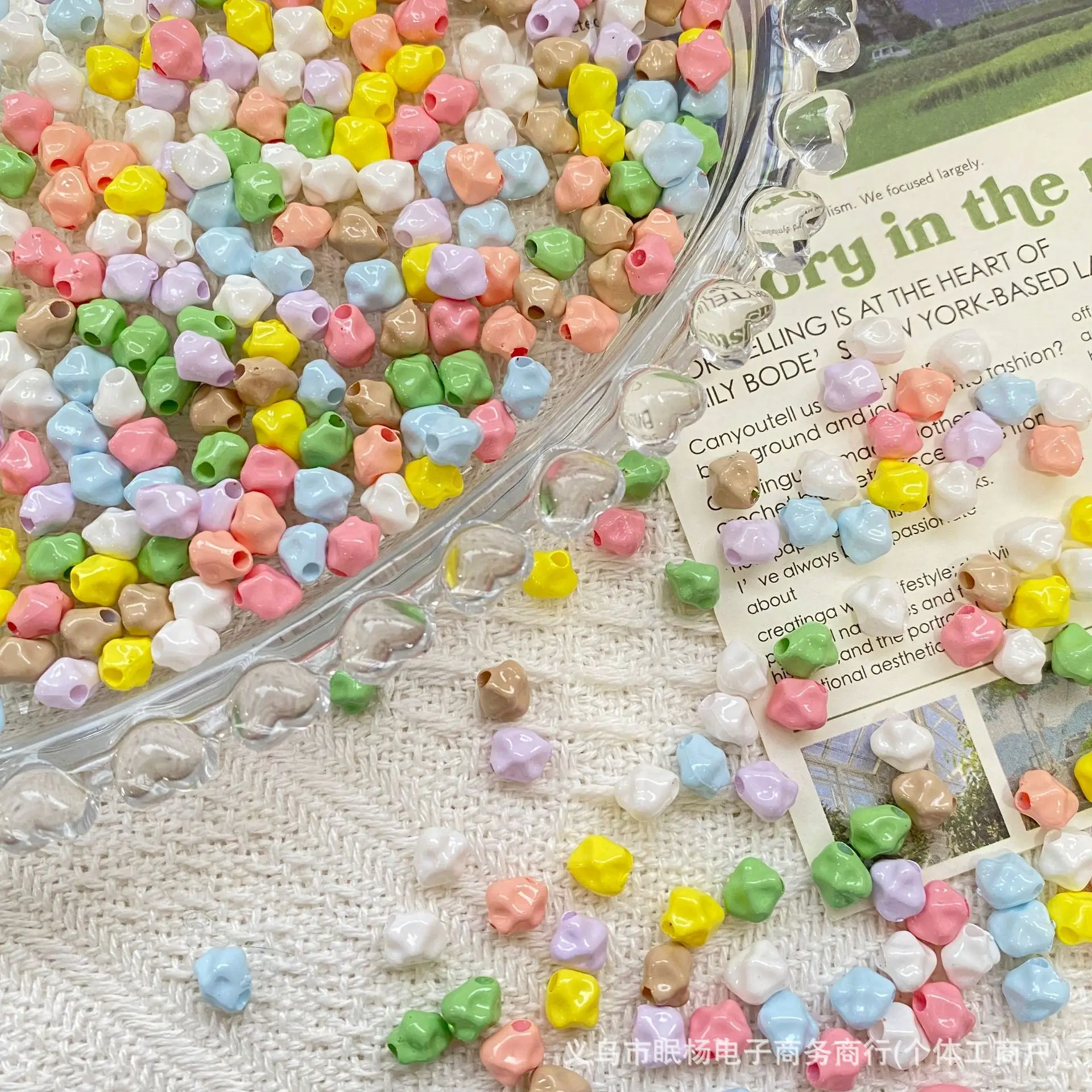 Wholesale fashion butterfly hair beads braid locs hair accessories jewelry for dreadlock cuffs charms