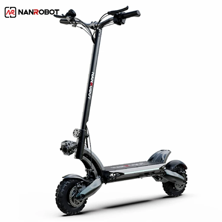 Nanrobot 52V 26A Lithium Battery Electric Scooter 1000W*2 Big Motor Two Wheel  Power adult electric motorcycle