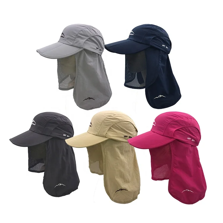 RTS High quality foldable bucket hat waterproof fishing sun hat quick dry fisherman hat