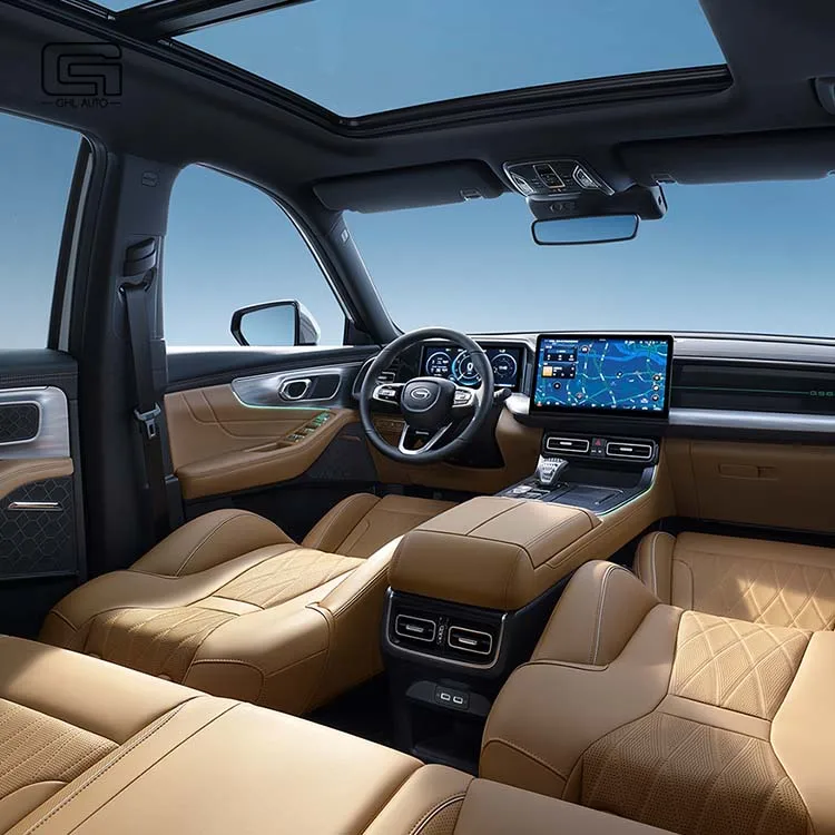 Новые бензиновые легковые автомобили бензиновый автомобиль высокой мощности GAC Trumpchi GS8 газовые для всей семьи