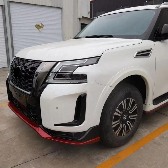 Nismo Grille Auto Body Kit Car Accessories Front Bumper Side Step Wheel Fender Flares For Nissan Patrol Nismo 2021 2022