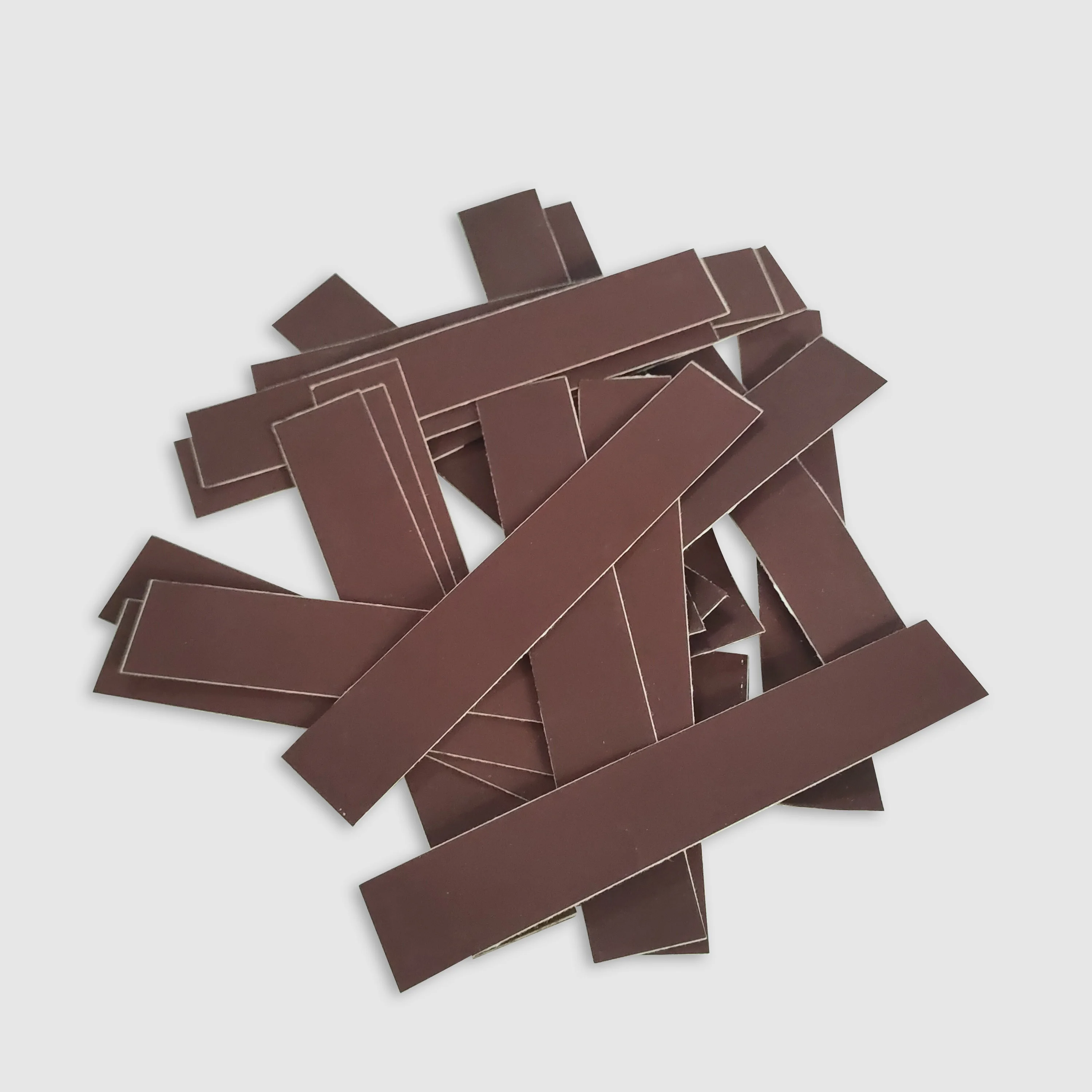wholesale price self-adhesive match striker of match box different types customized size match striker stickers