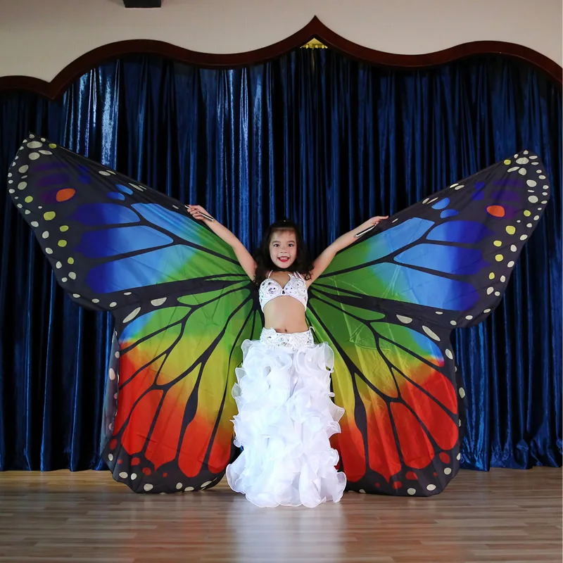 
Butterfly Belly Dance Isis Wing For Kids ,BellyQueen 