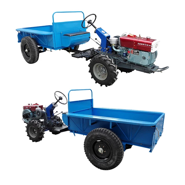 15HP 18HP 22HP Mini 2 Wheel Farm Walking Tractor With Plough/Rotary Tiller With Seat