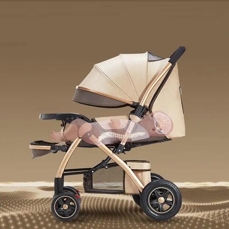 High Quality Luxury Travel Baby Stroller Factory Price Multi Function Folding Baby Stroller