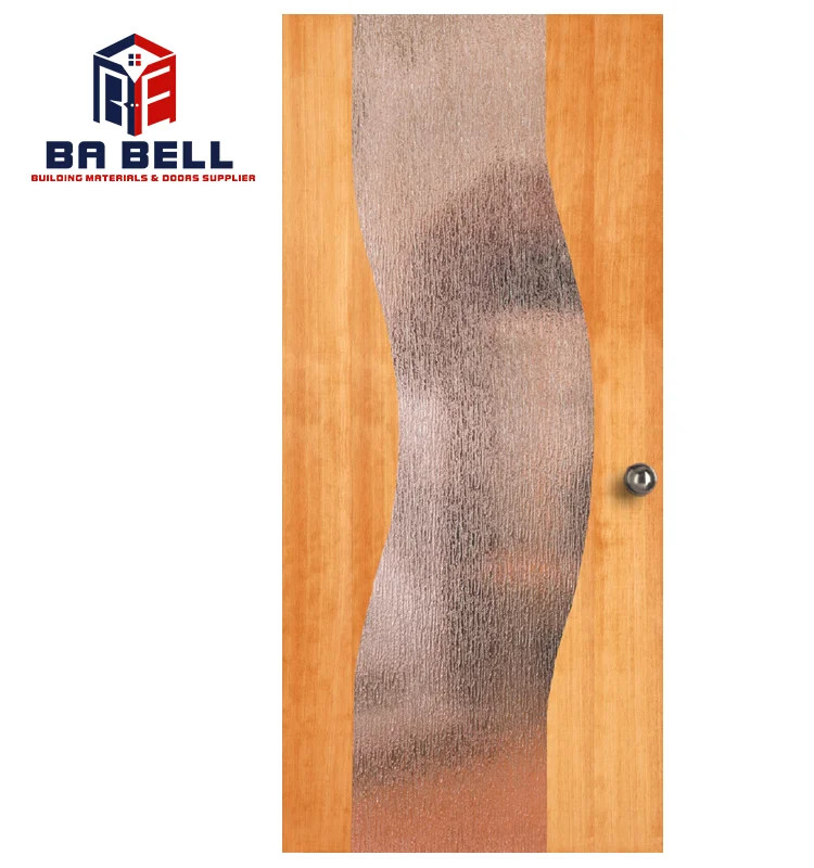 Patio Beautiful Glass Wooden Door Design Oak Wood Frame Sliding  Entrance Bifold Customized Inner Doors