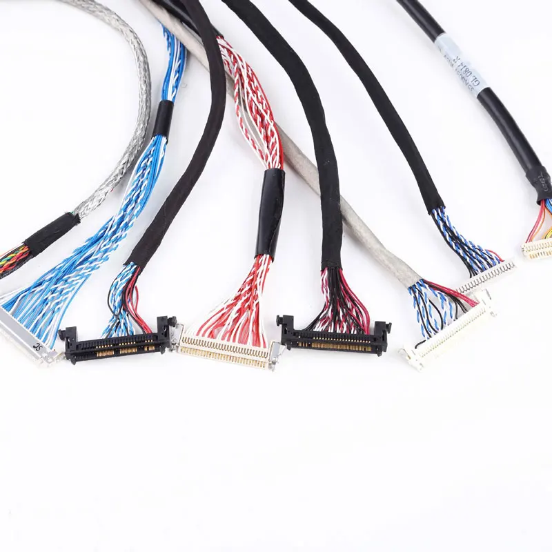 Electrical Wire 40 Pin Lvds Display Cable Manufacturer