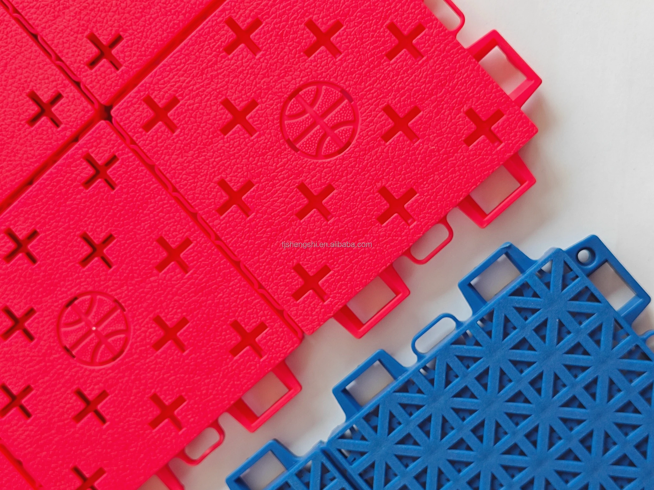 PP material flooring inline roller hockey sports flooring supplier /Outdoor basketball floor tiles