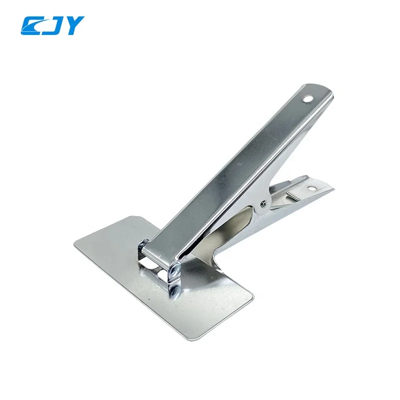 Garment cutting table high quality movable cloth clamp fixed fabric Super clamping force Cloth clip Thickened stainless steel