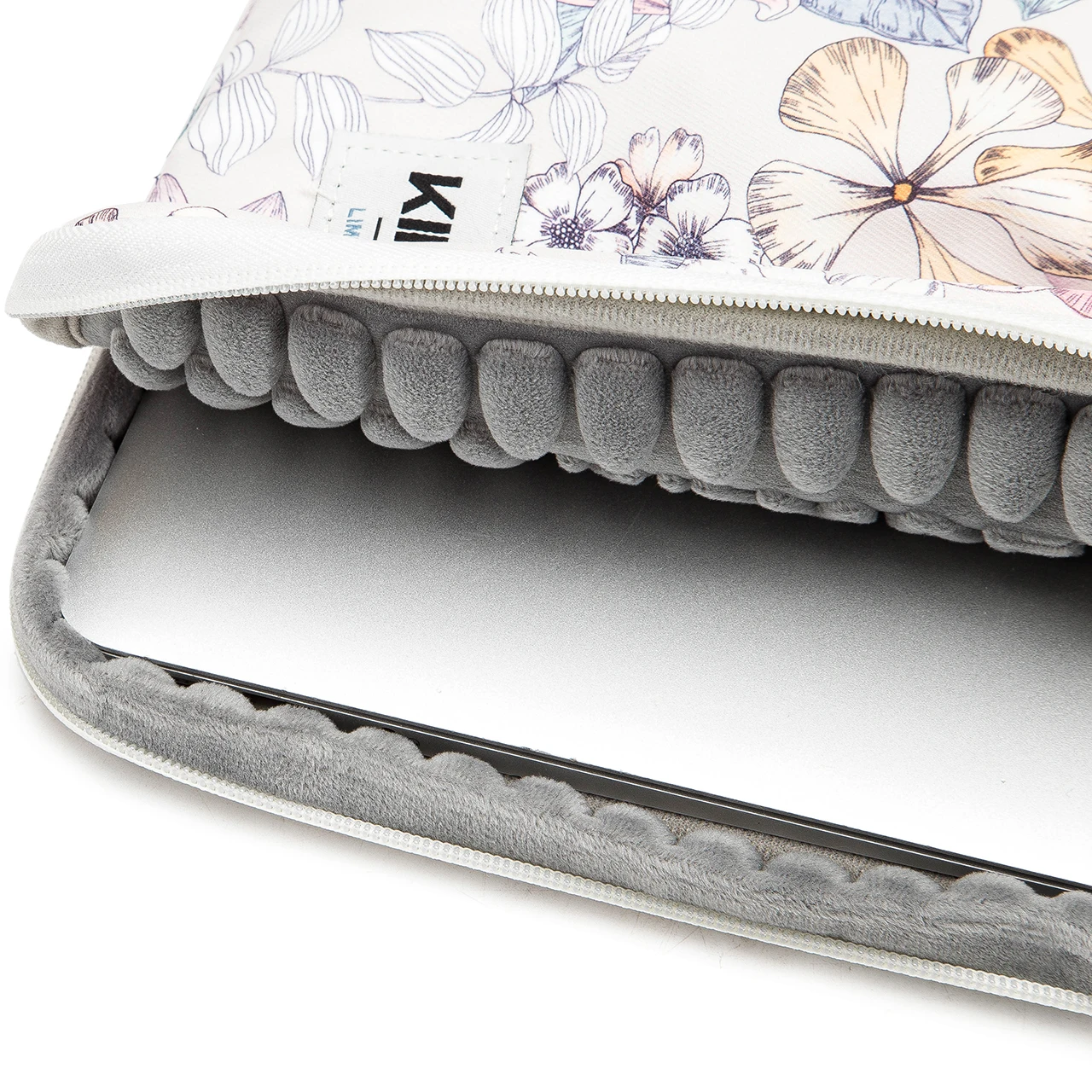 Kinmac Flower 04 360 Protective Water Resistant 15 inch 15.6 inch Laptop Notebook Case Bag Sleeve for 15.6 inch Laptop
