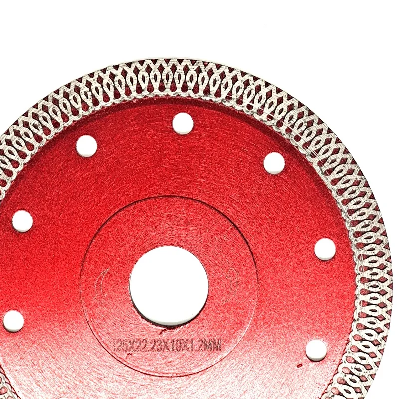 125 Ceramic Tile Cutting Sheet Net Wave Hot Sale Disc Cutting Diamond Blade Saw Cutting Disc