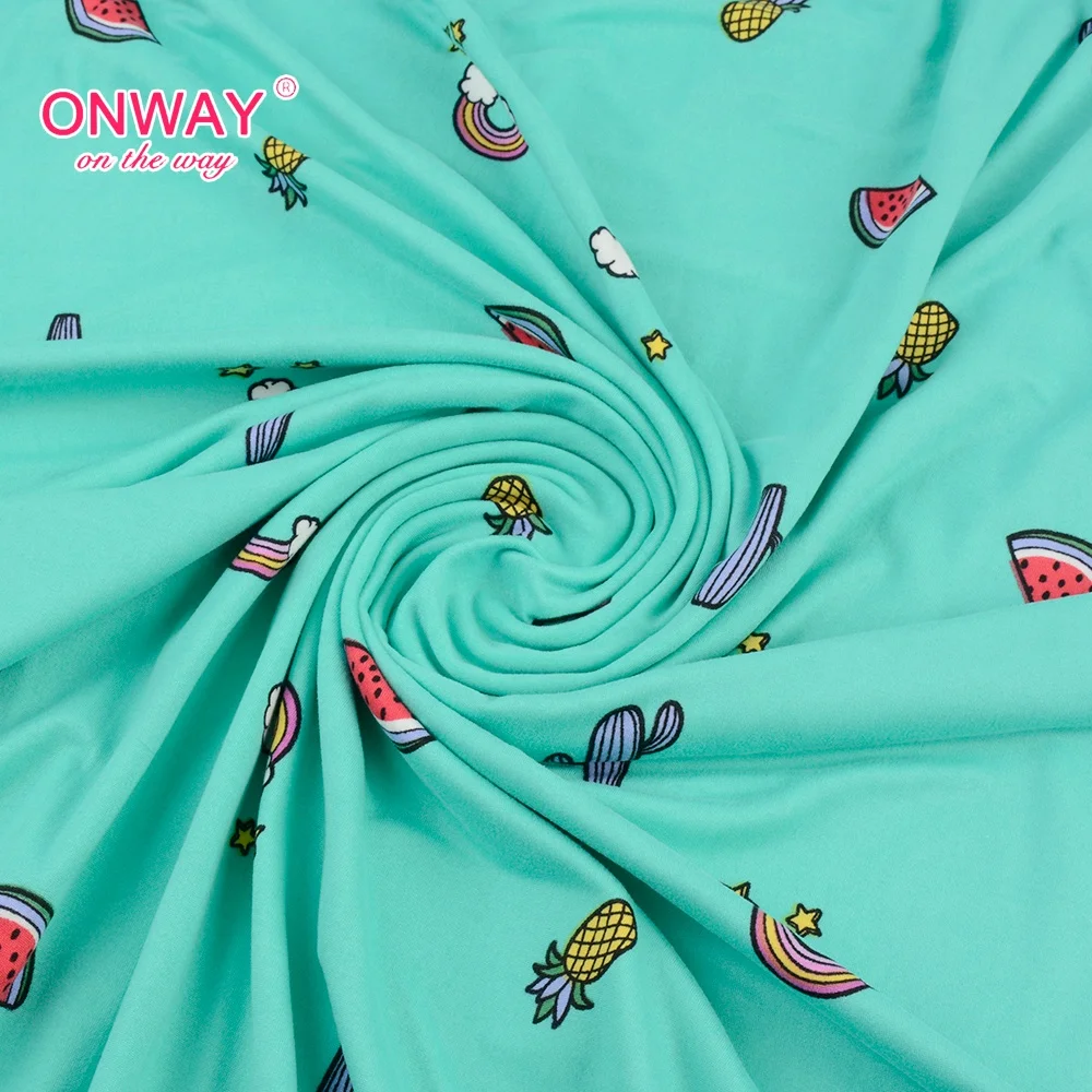 Новый дизайн, элегантная мягкая приятная на ощупь матовая ткань джерси с принтом на заказ