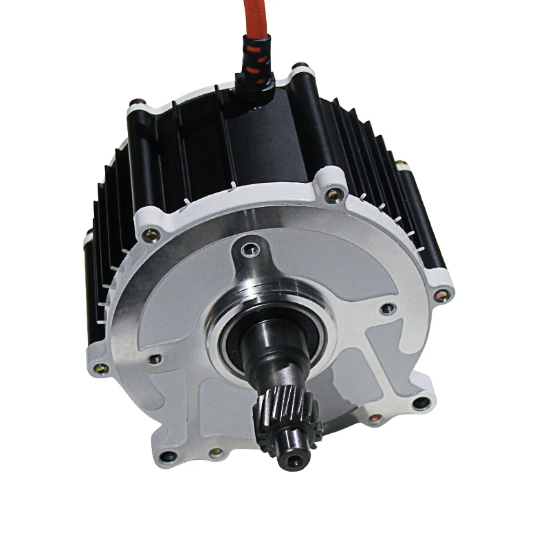 Supplier Ev Pmsm 72V Dc Motor Rear Axle Tricycle Differential 48 Volt Bldc Motor