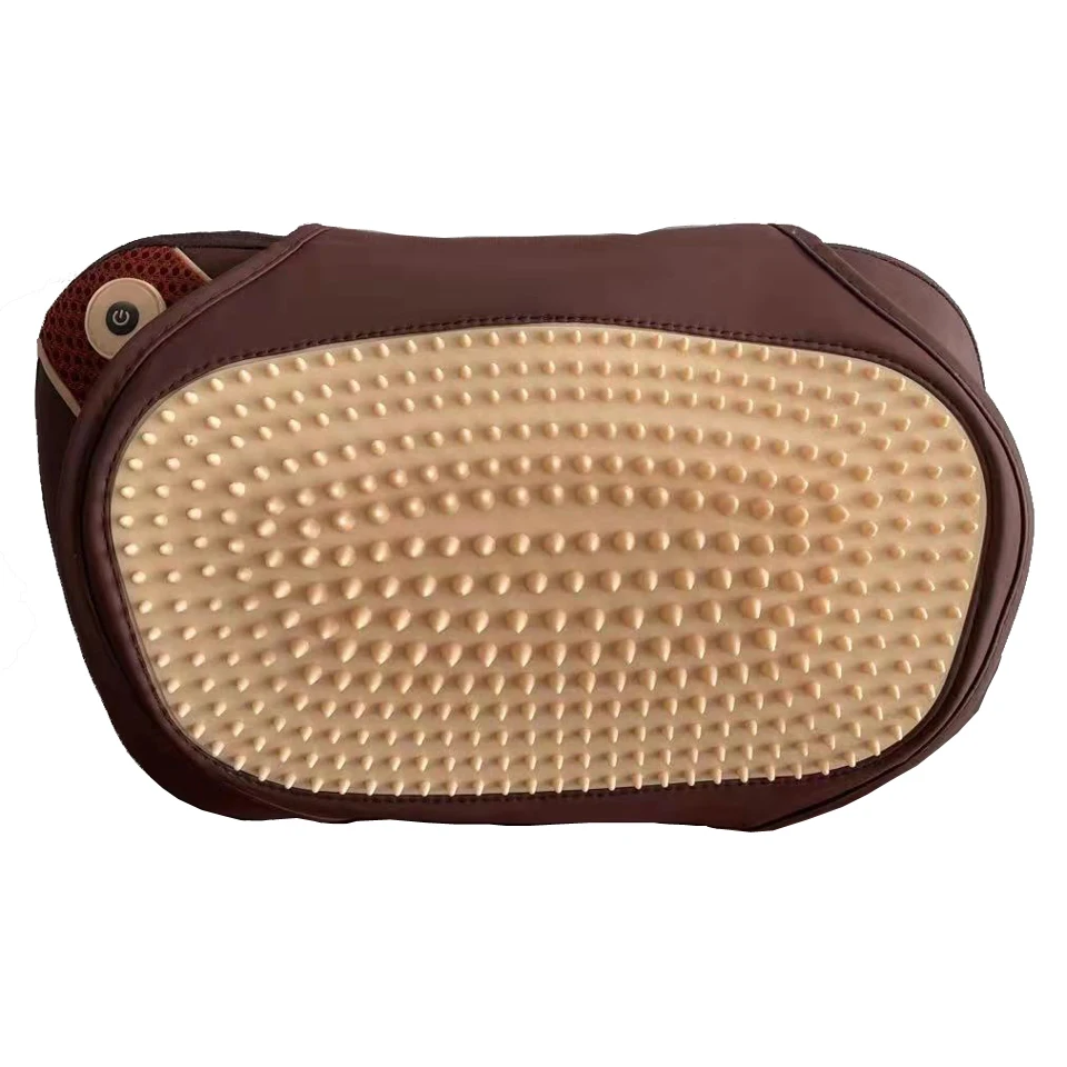 2021 new products full body shiatsu kneading electric back neck foot sole acupuncture points deep massage pillow with heating