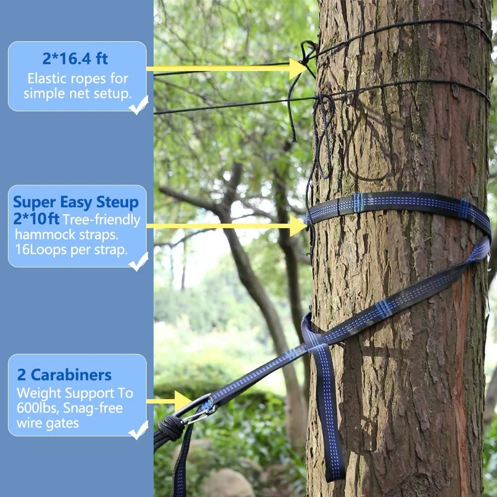 Professional Suggestion Mosquito Net Hammock,travel Hammock with Canopy,outdoor Folding Hammock