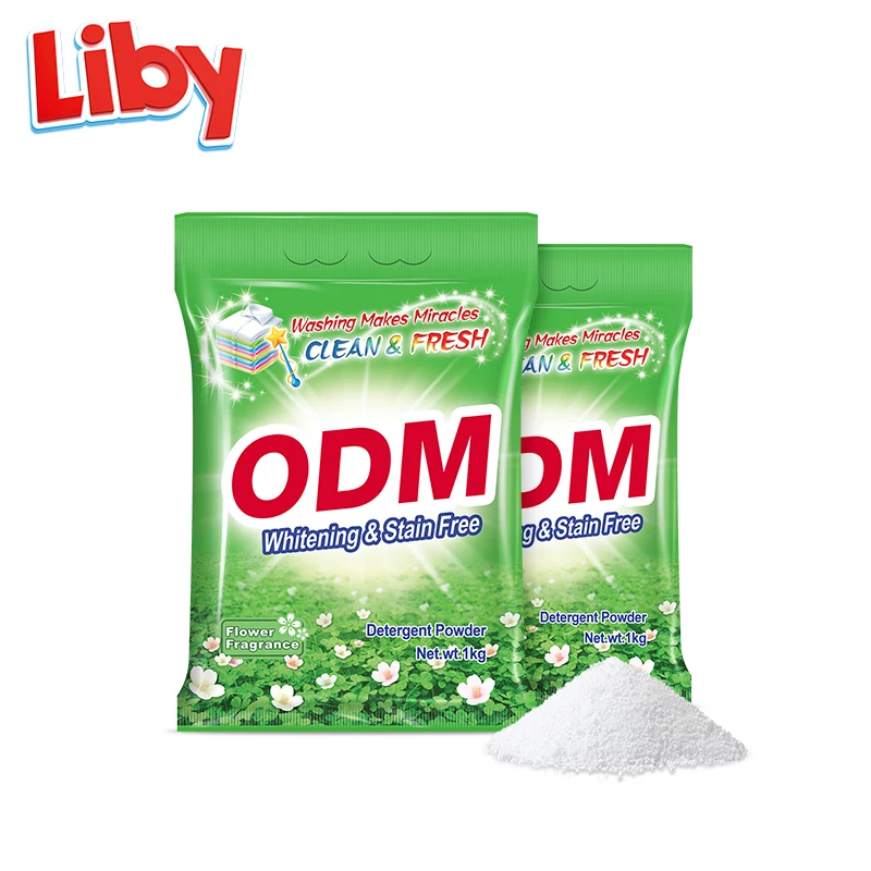 Liby greower omo изготовленная на заказ формула оптовая продажа дешевый моющий порошок OEM/ODM