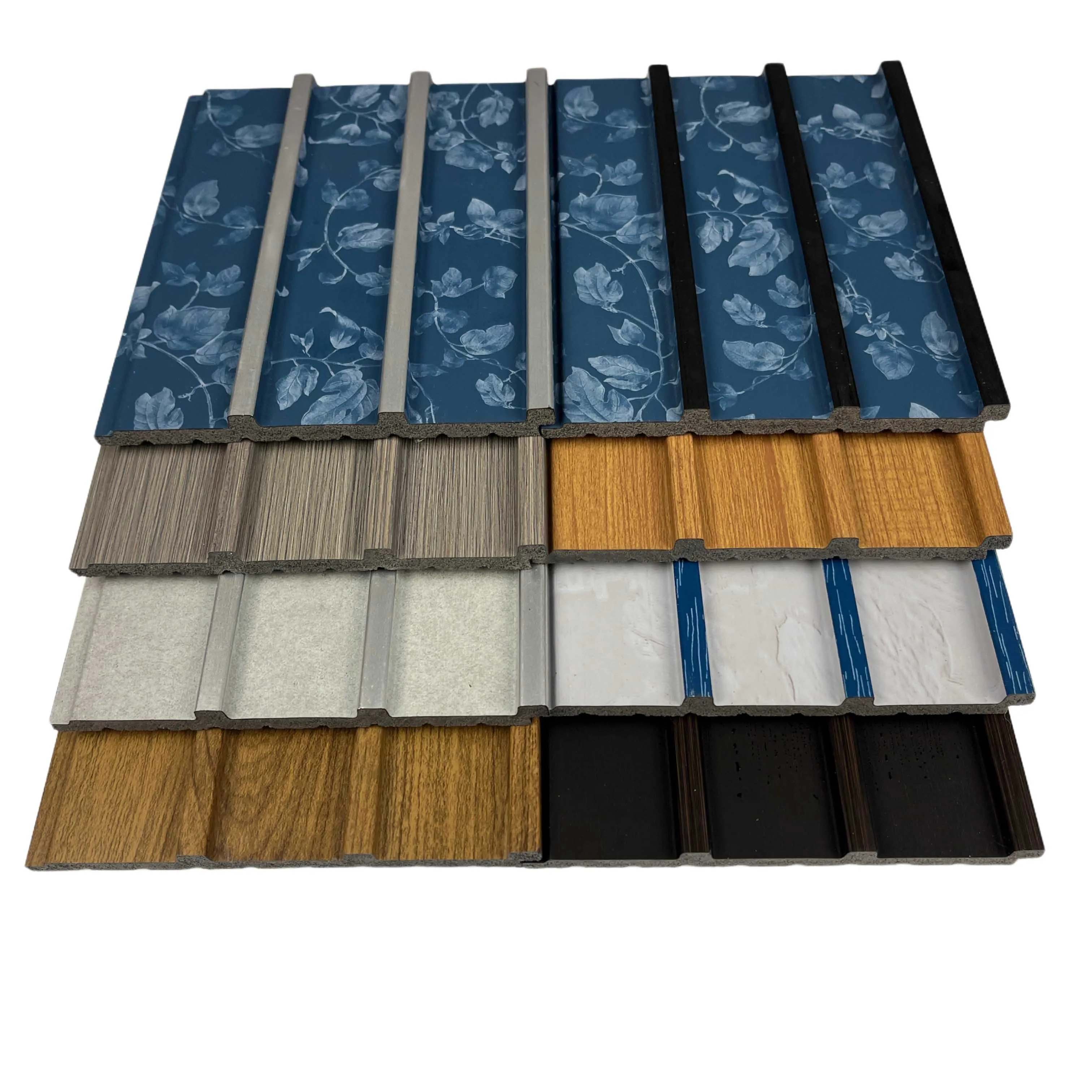 Multi-design Door Grill Design Exterior Decorative Hanging Plates 3d Panel/ps Outdoor/pvc Wall Ps Fluted Louver Charcoal Panels