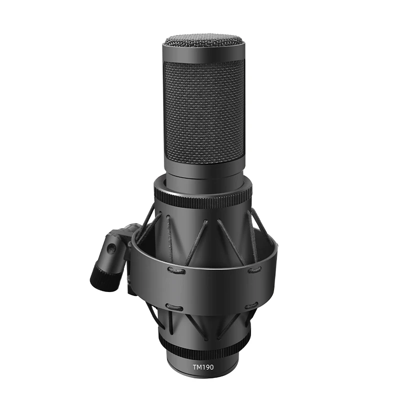 Leon audio TM190 34 мм Капсула домашний XLR конденсаторный микрофон Студийный для прямой трансляции Подкаст игр
