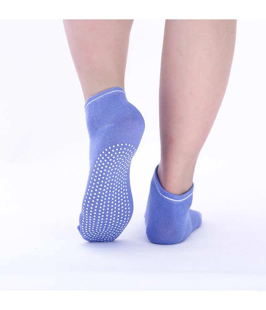 
Women Yoga Anti-slip Silicone Grips Socks Perfect for Pilates Barre Ballet Dance 