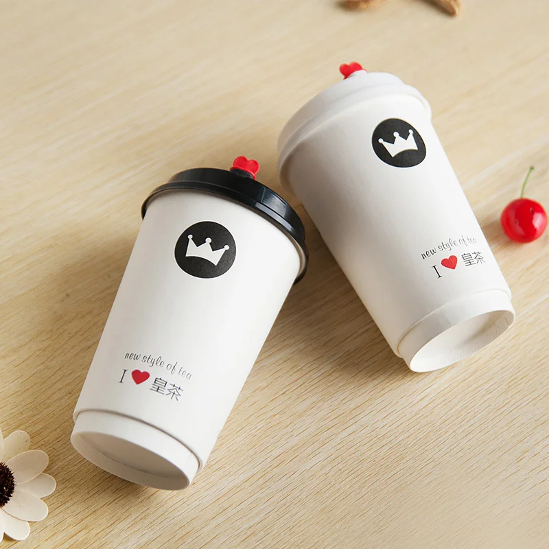 Disposable paper coffee cup 8oz small capacity ice cream paper cup biodegradable double walled paper cups