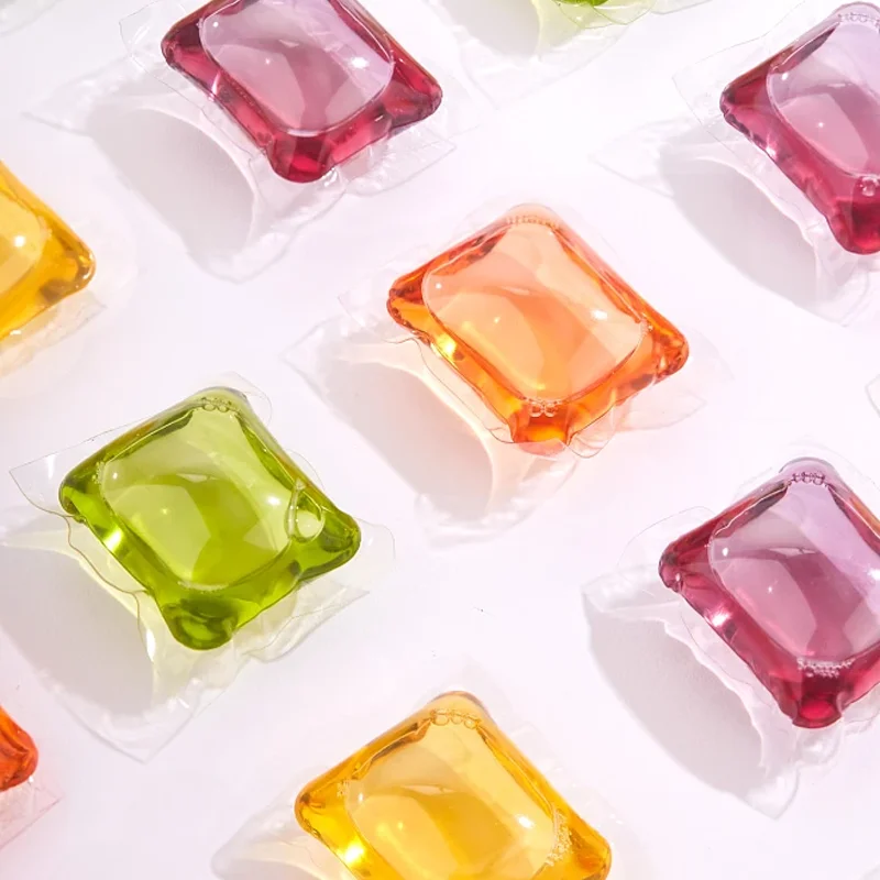 Wholesale Washing Pods Capsule Manufacturer Custom Scent Remove Stain Anti Mite 3 4 5 6 7 in 1 Detergent Pods