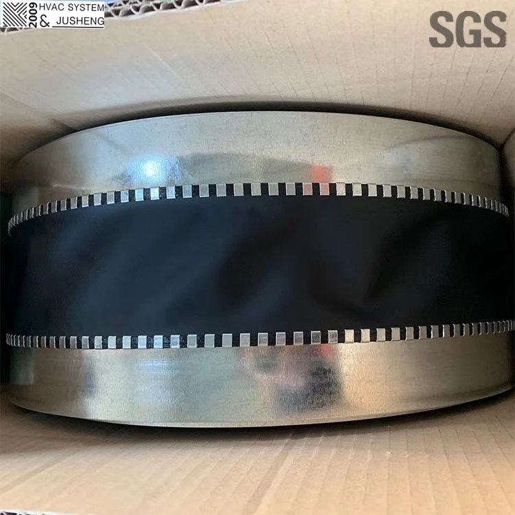 Ventilation Galvanized Heat Resistant Flexible Duct Connector