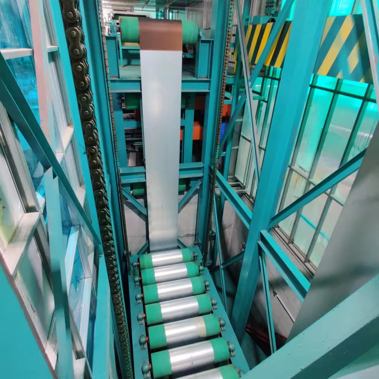 Pvdf powder coating machine for metal