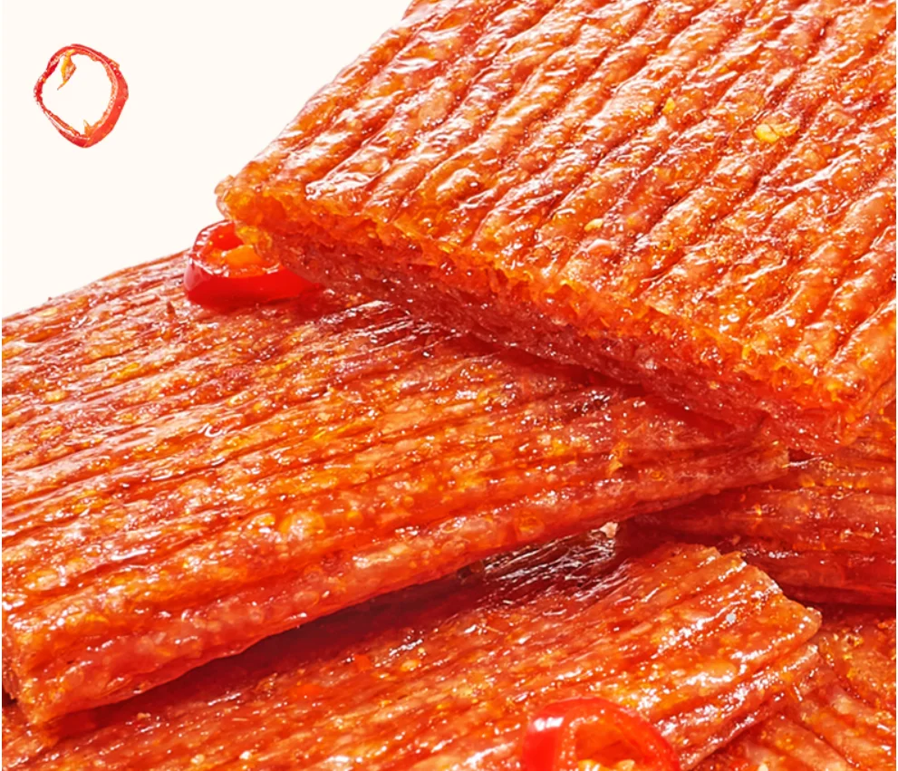 Weilong kissing spicy dried tofu spicy gluten seasoned noodle snack