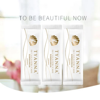 Рыбный коллаген, энергетический напиток, частная торговая марка, высокое качество, 100 чистый Халяль, коллагеновый пептид для ухода за кожей в 5 г/Саше