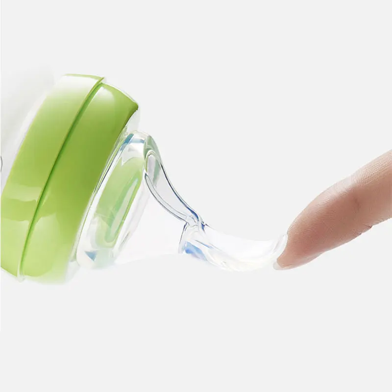 Factory Price Baby Feeding Bottle 150ml Borosilicate Glass Food Grade Silicone Breast Milk Bottle