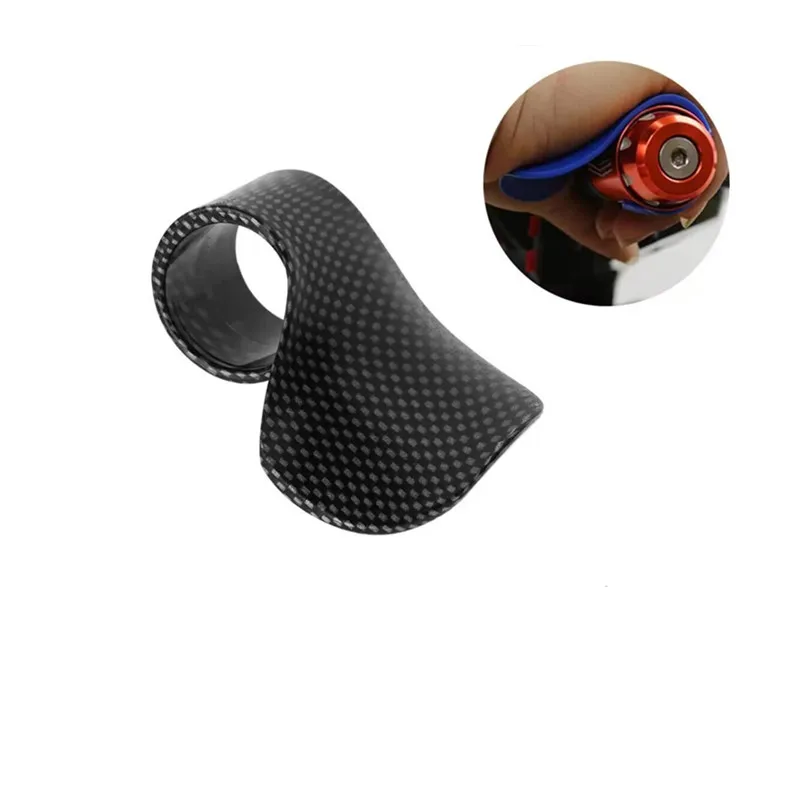 hand throttle energy saving device of snakeskin carbon fiber pattern booster clip motorcycle throthle clamp