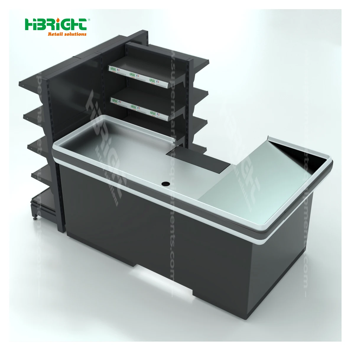 supermarket retail store wide used checkout counter cashier