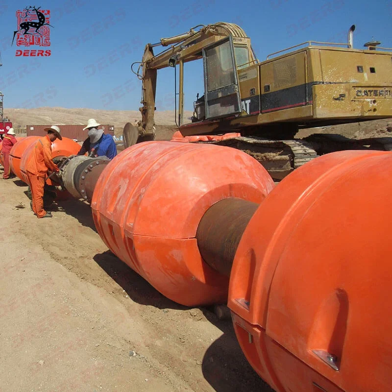Deers pvc hdpe foam dredge hose float collar