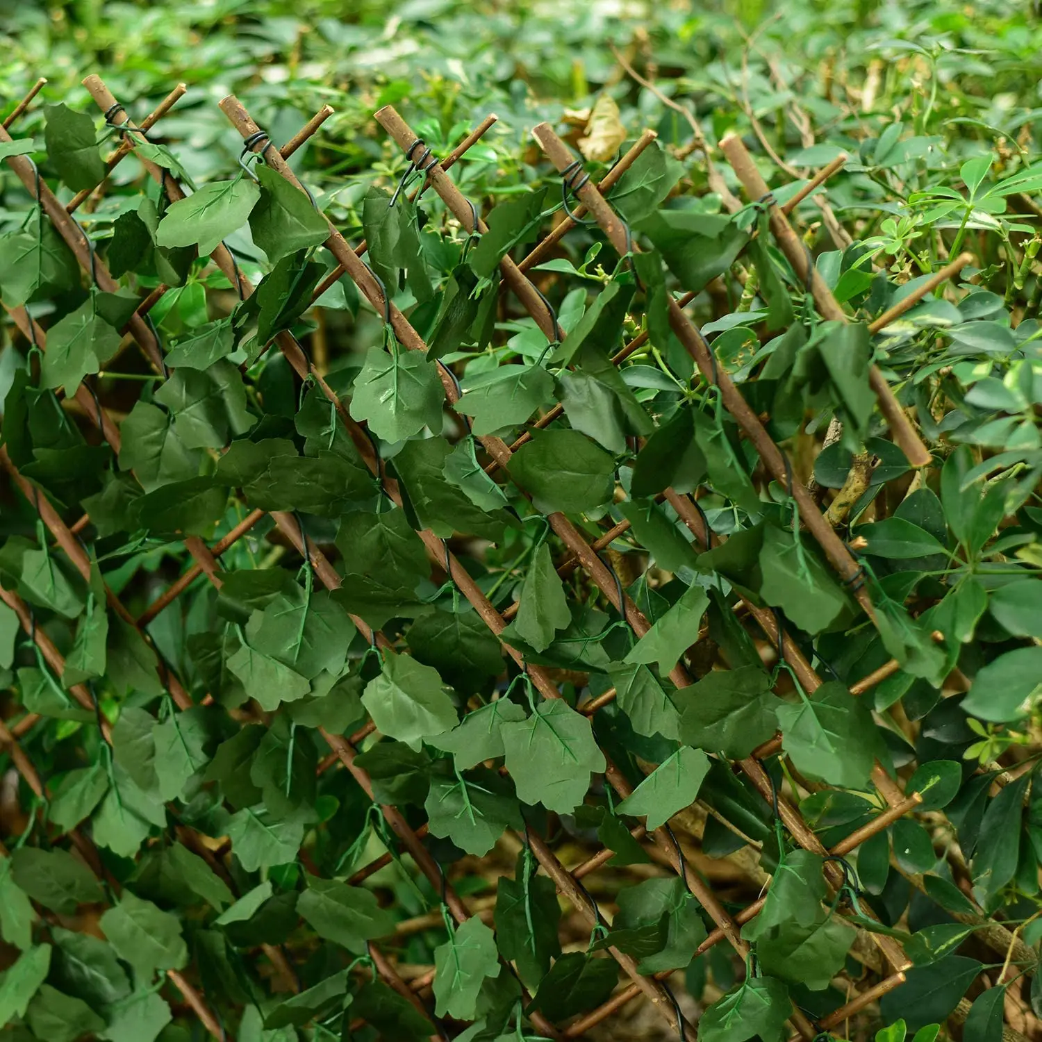 2022 Hot Sale Artificial Modules Fake Green Grass Leaf Wall For Wedding Garden Decoration