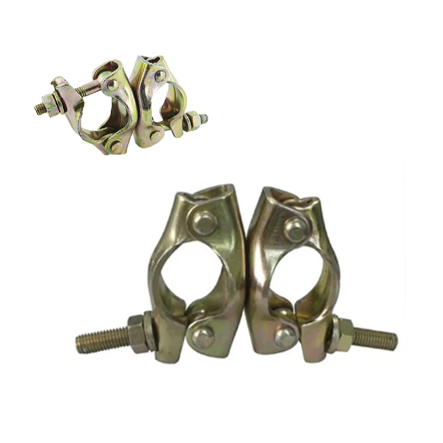 JIS/BS Galvanized coupler fixed 360 degree scaffolding accessories Building Construction Scaffolding connectors for sale