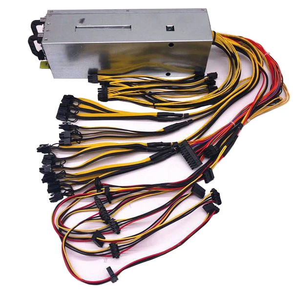  Блок питания GPU Mining PSU Bitmain Antminer в пк 110v/1600w 220v/2400w > 1000W Desktop 24pin Stock